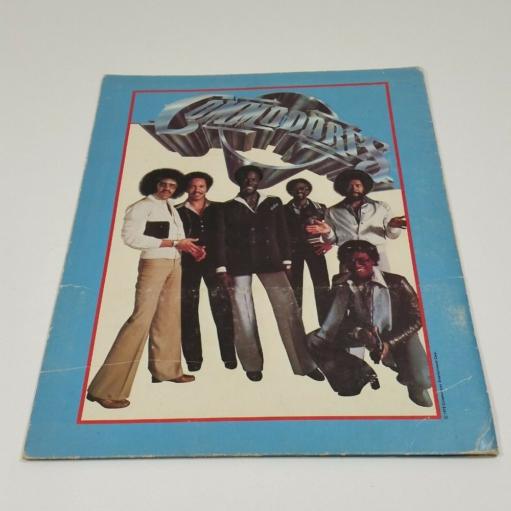 The Commodores Rock On School Folder Portfolio 1979